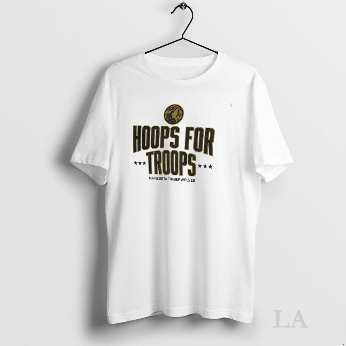 Original Minnesota Timberwolves Basketball Nba Hoops For Troops Logo T-Shirts, Hoodie, Sweatshirt | InkNestWear.com