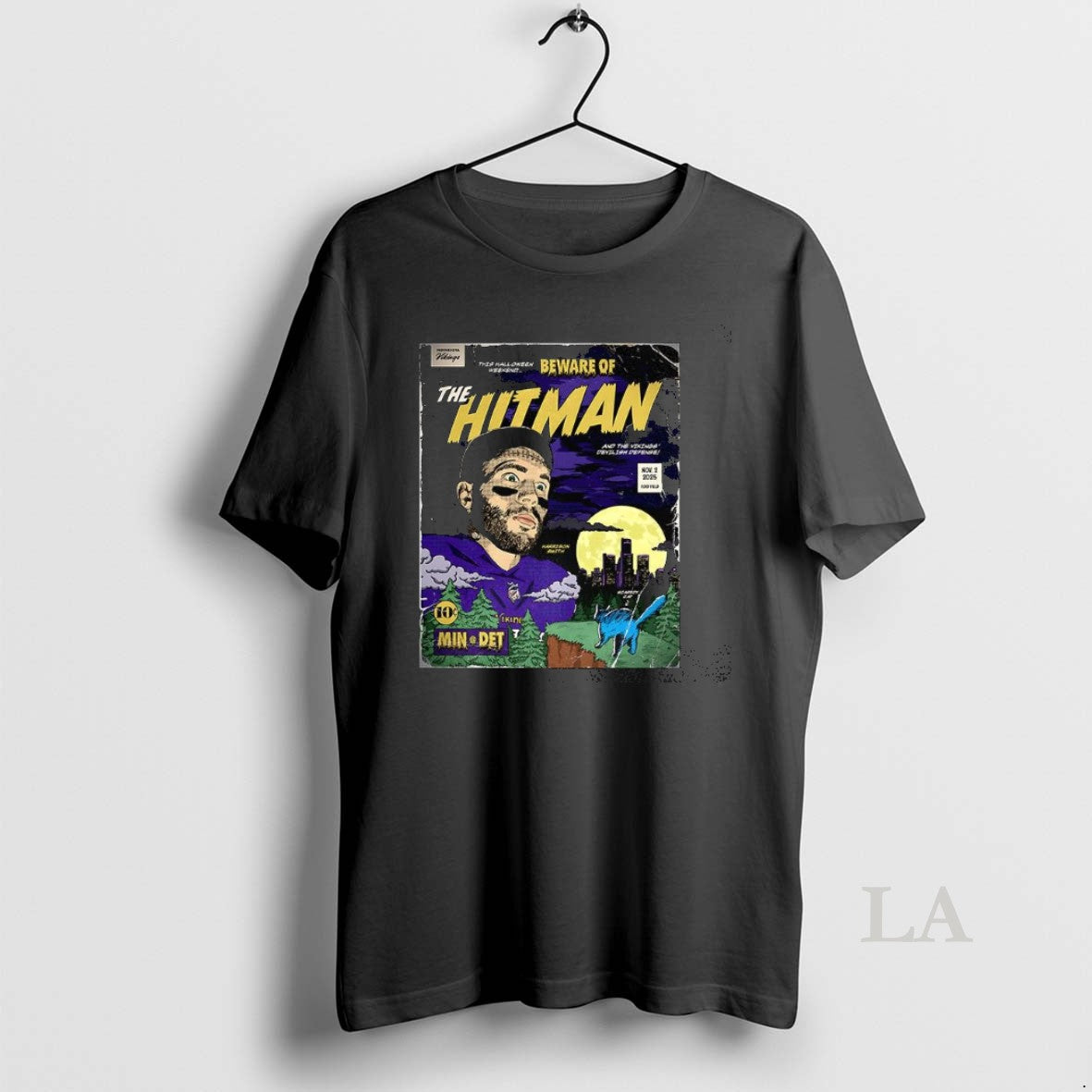Original Minnesota Vikings Beware Of The Hitman T-Shirts, Hoodie, Sweatshirt | InkNestWear.com