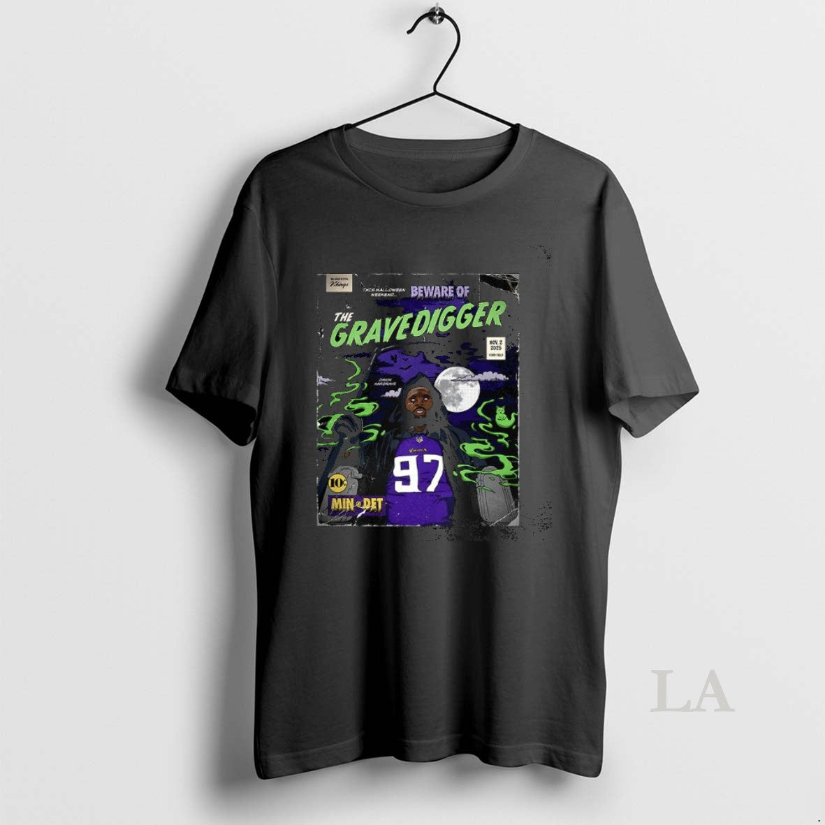Original Minnesota Vikings The Gravedigger Halloween T-Shirts, Hoodie, Sweatshirt | InkNestWear.com