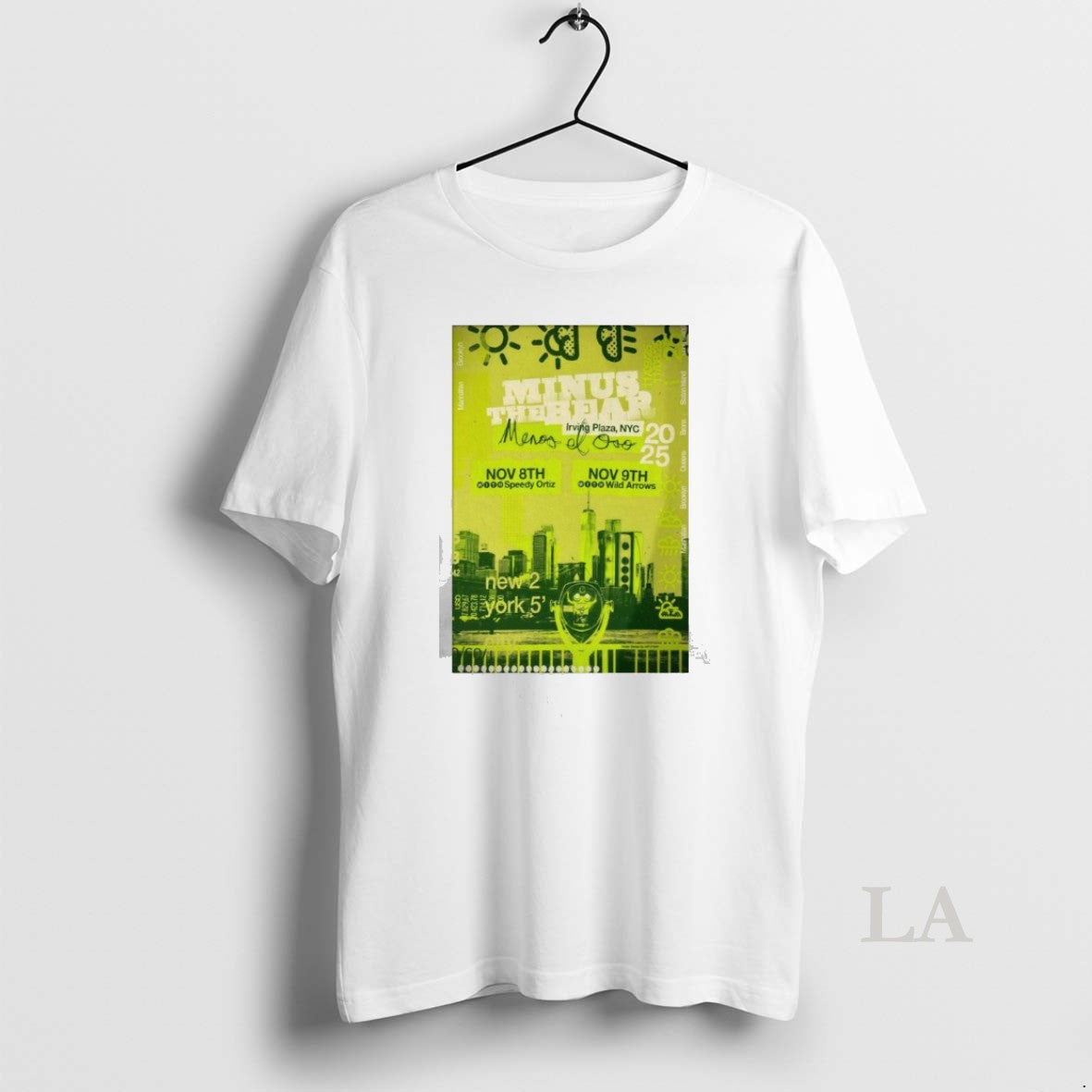 Original Minus The Bear Irving Plaza In New York Ny Nov 8 9 2025 T-Shirts, Hoodie, Sweatshirt | InkNestWear.com