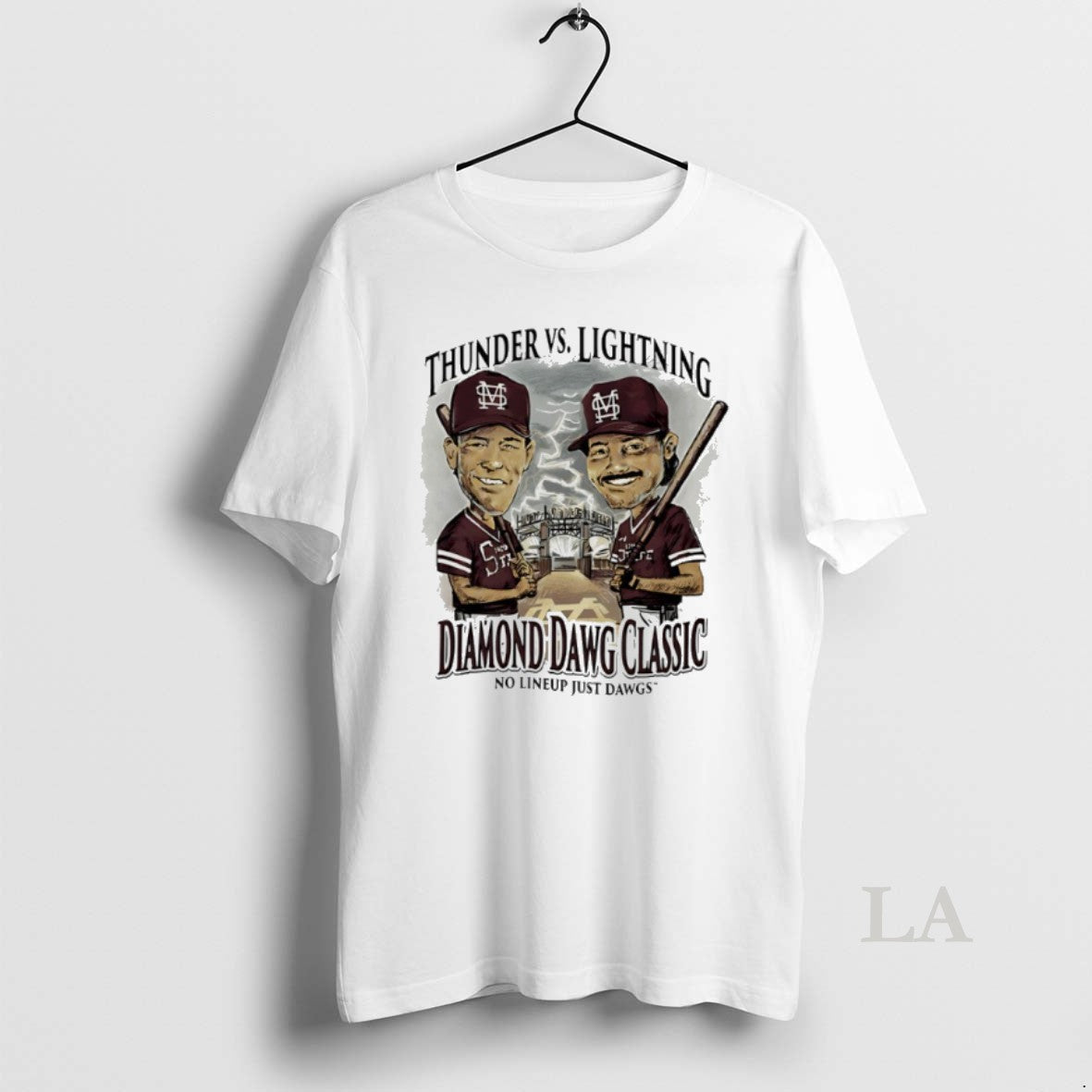 Original Mississippi State Thunder Vs Lightning Diamond Classic No Lineup Just Dawg T-Shirts, Hoodie, Sweatshirt