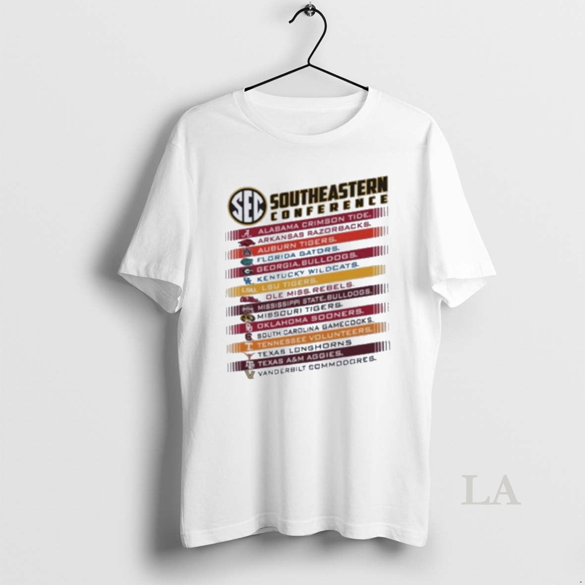 Original Mizzou Tigers Sec All Teams Spelled Out Team Names T-Shirts, Hoodie, Sweatshirt | InkNestWear.com