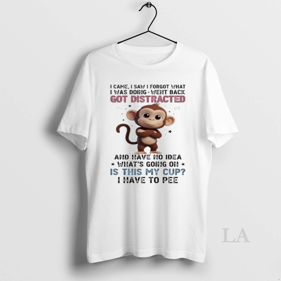 Original Monkey I Came I Saw I Forgot What I Was Doing Went Back Got T-Shirts, Hoodie, Sweatshirt | InkNestWear.com