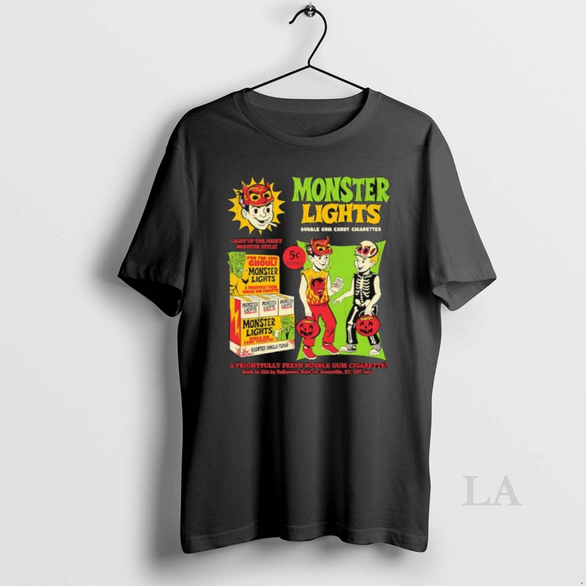 Original Monster Lights Bubble Gum Candy Cigarettes Halloween Costumes T-Shirts, Hoodie, Sweatshirt | InkNestWear.com