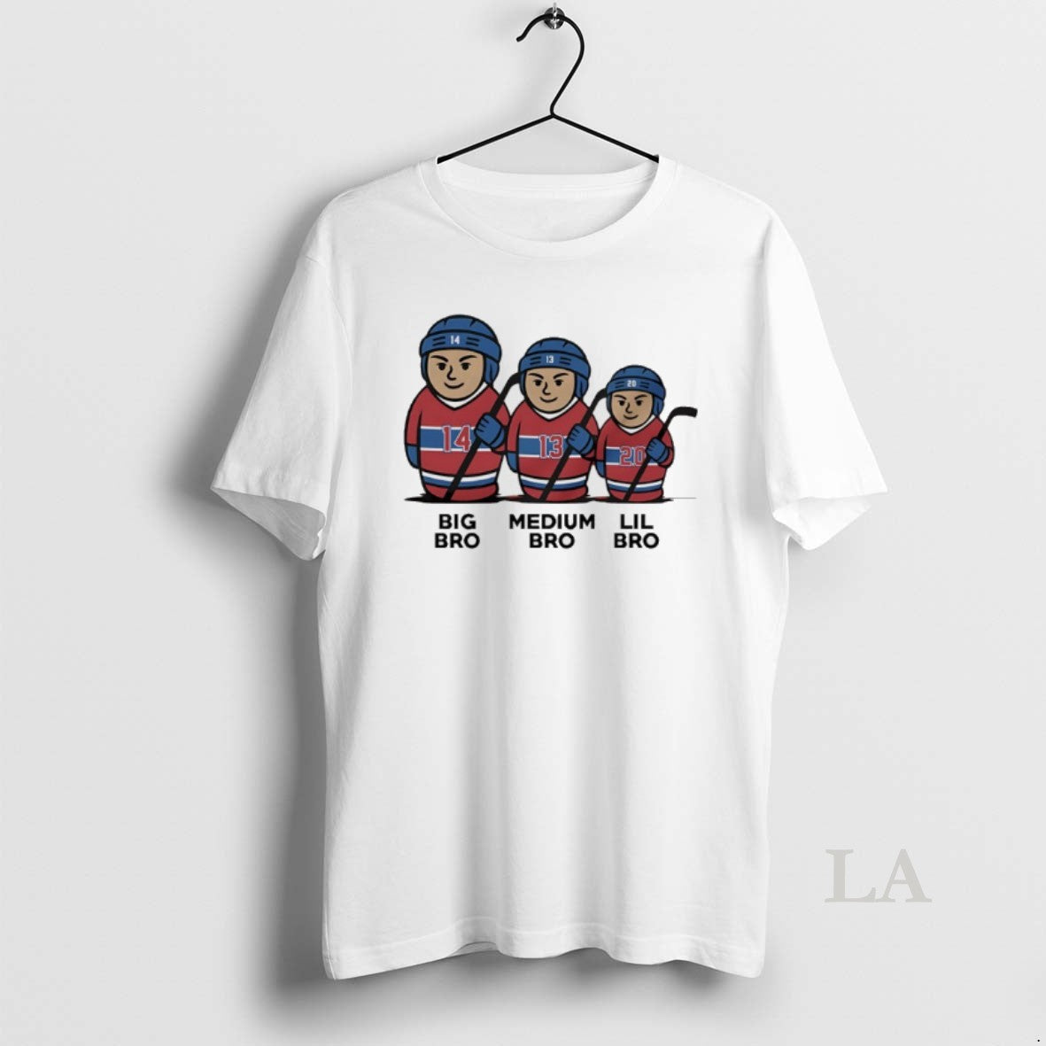 Original Montreal Canadiens 3 Bros Big Bro Medium Bro Lil Bro T-Shirts, Hoodie, Sweatshirt | InkNestWear.com