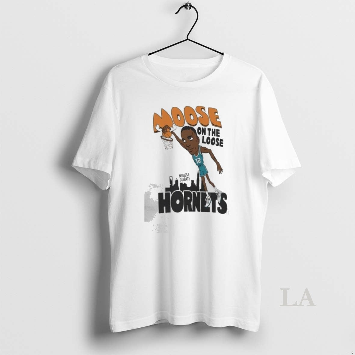 Original Moose On The Loose Hornets Moussa Diabate T-Shirts, Hoodie, Sweatshirt | InkNestWear.com
