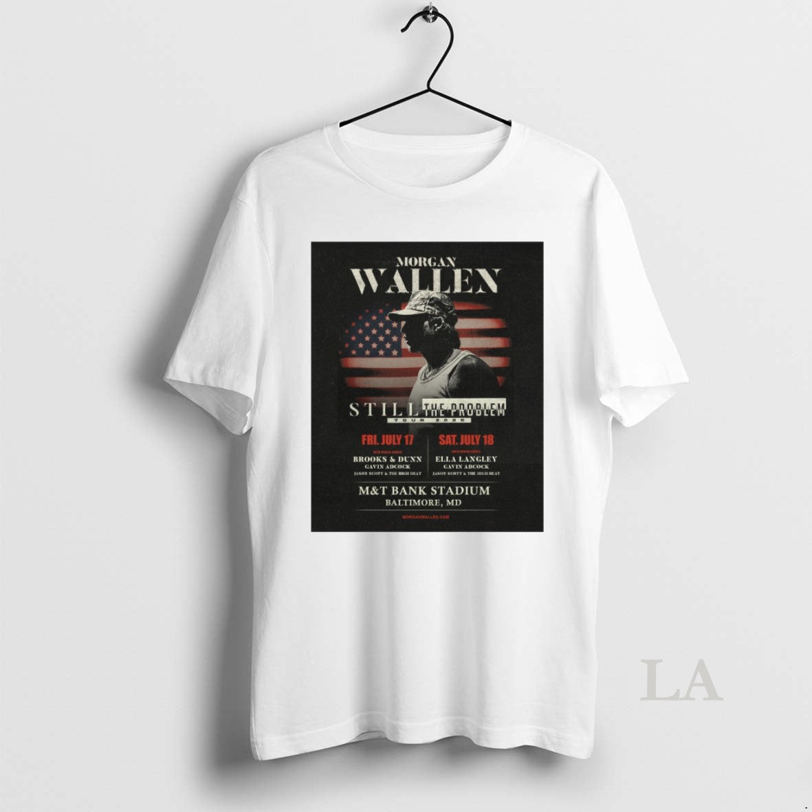 Original Morgan Wallen Still The Problem Tour 2026 July 17 18 Mt Bank Stadium Baltimore T-Shirts, Hoodie, Sweatshirt