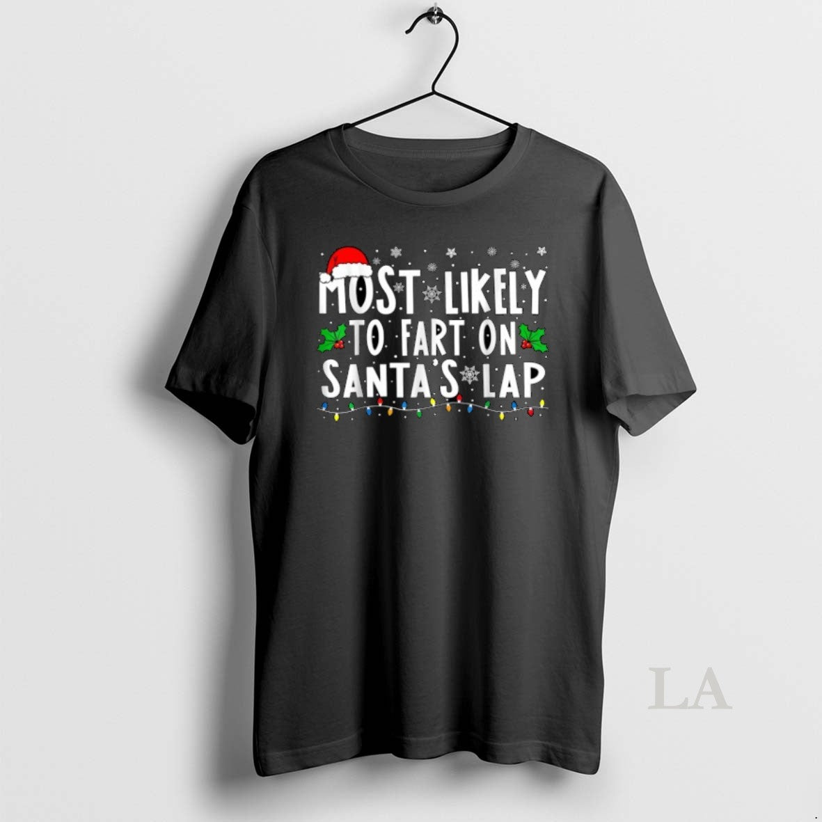 Original Most Likely To Fart On Santas Lap Christmas T-Shirts, Hoodie, Sweatshirt | InkNestWear.com