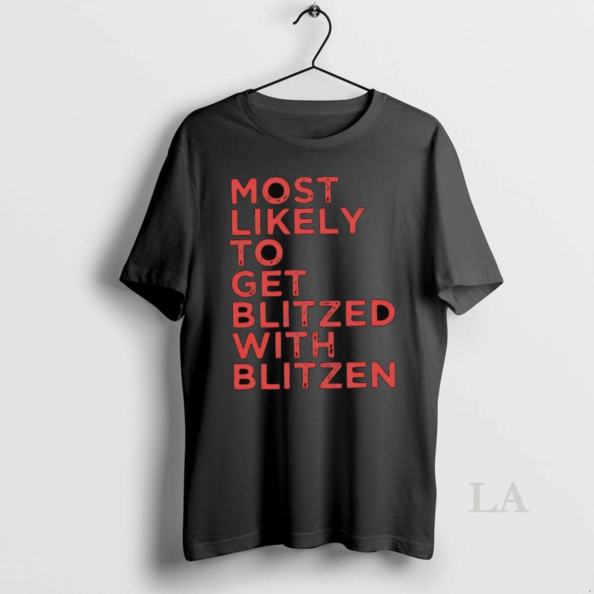 Original Most Likely To Get Blitzed With Blitzen Christmas T-Shirts, Hoodie, Sweatshirt | InkNestWear.com