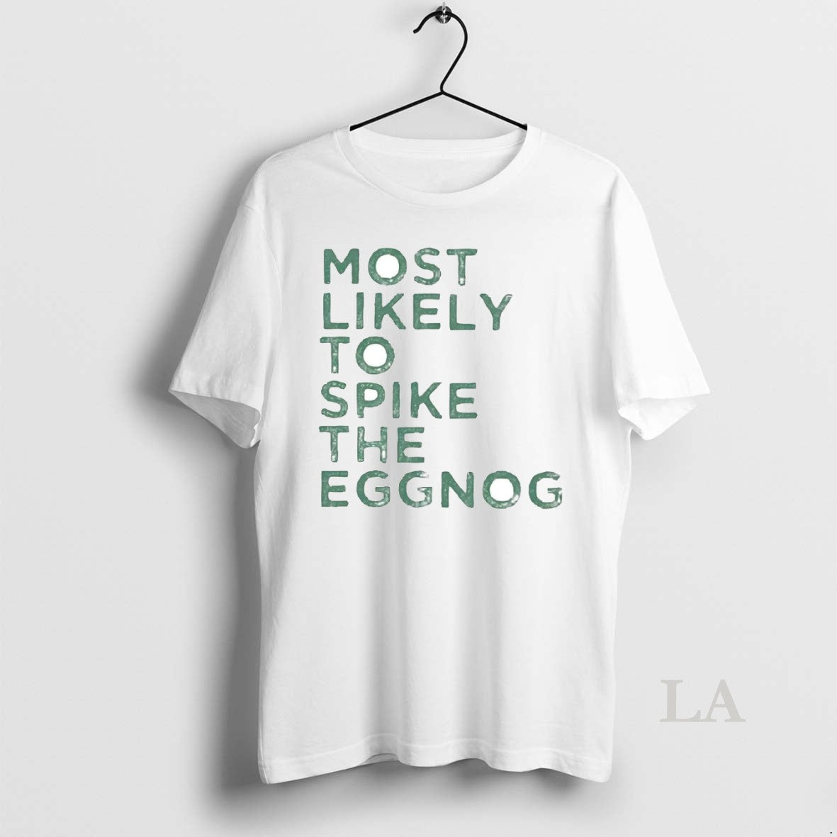 Original Most Likely To Spike The Eggnog Christmas T-Shirts, Hoodie, Sweatshirt | InkNestWear.com