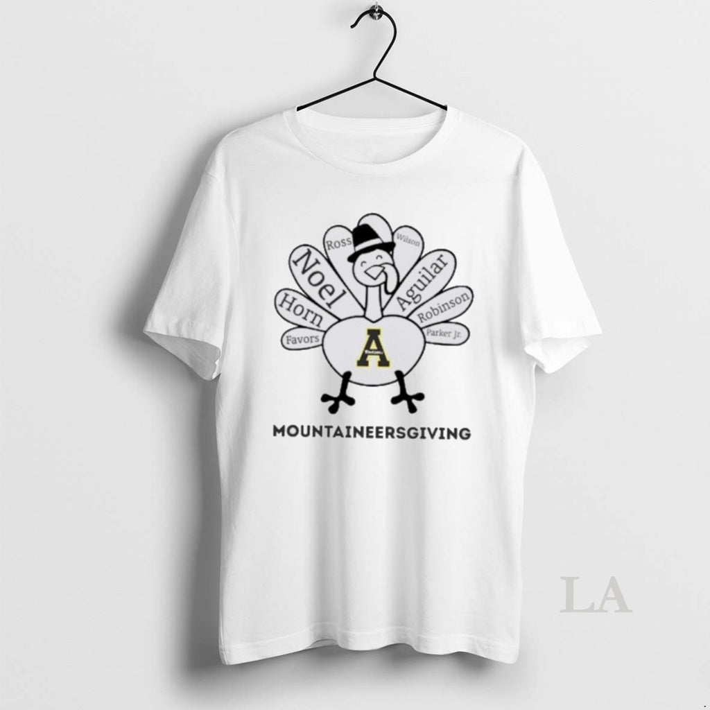 Original Mountaineersgiving Appalachian State Mountaineers X Thanksgiving T-Shirts, Hoodie, Sweatshirt | InkNestWear.com