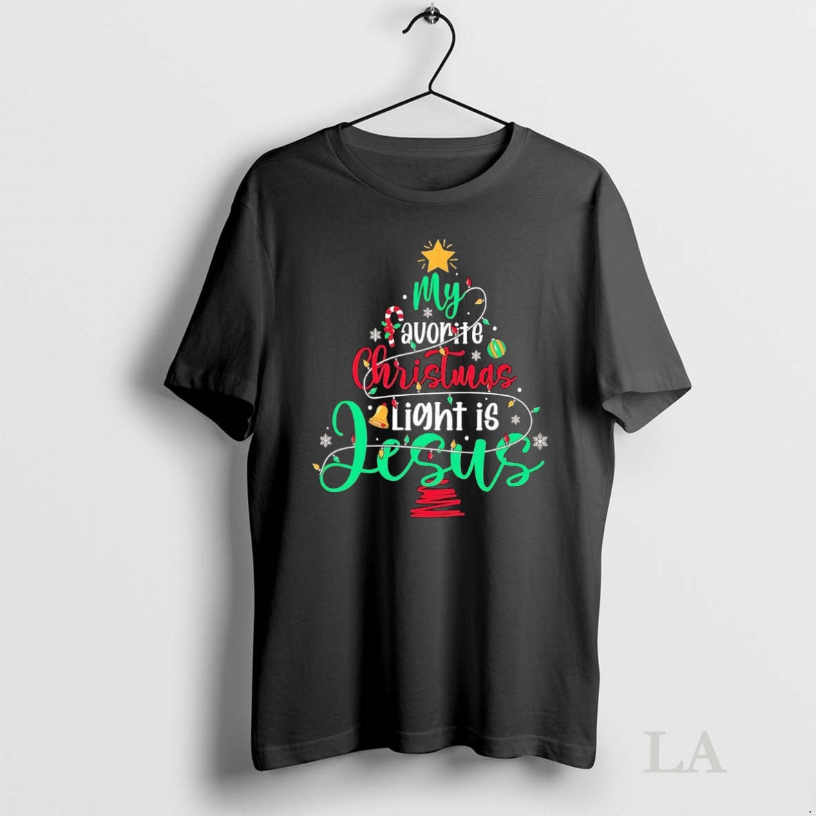Original My Favorite Christmas Light Is Jesus T-Shirts, Hoodie, Sweatshirt | InkNestWear.com