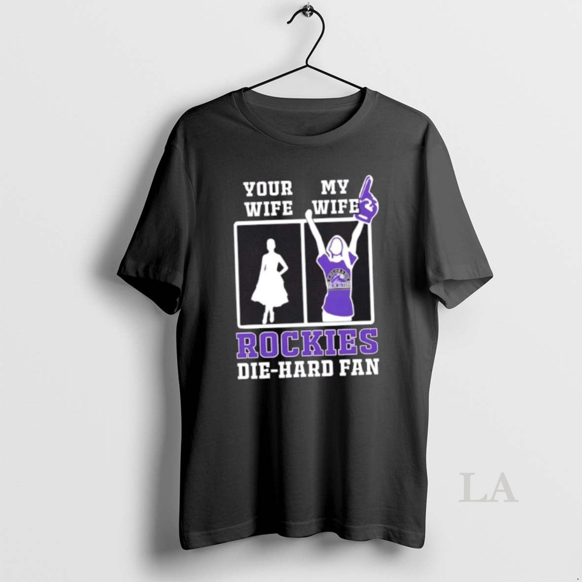 Original My Wife Colorado Rockies Baseball Die Hard Fan T-Shirts, Hoodie, Sweatshirt | InkNestWear.com