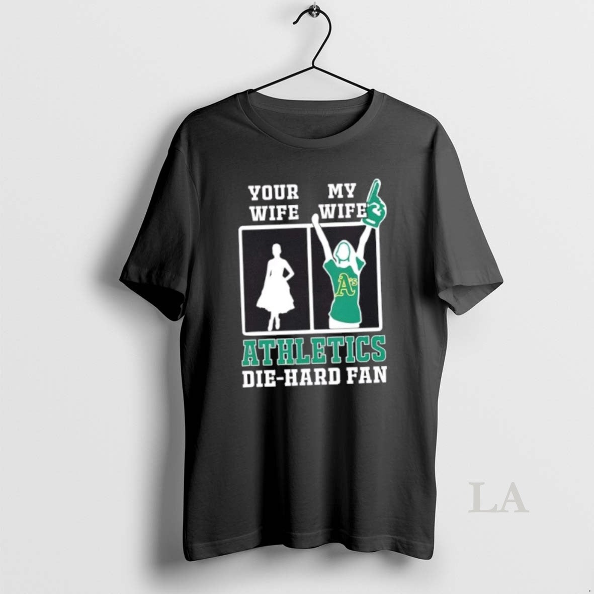 Original My Wife Oakland Athletics Baseball Die Hard Fan T-Shirts, Hoodie, Sweatshirt | InkNestWear.com
