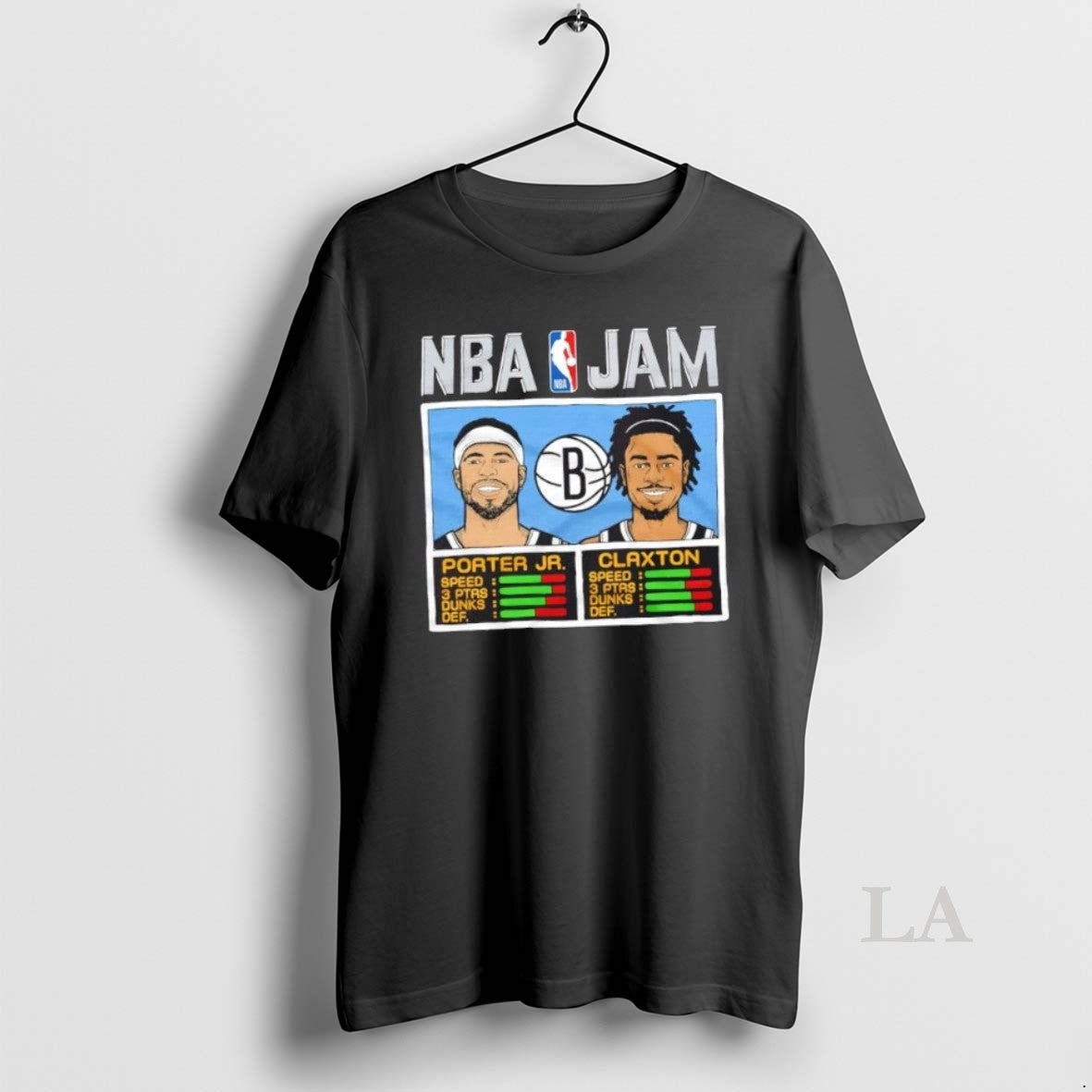 Original Nba Jam Brooklyn Nets Porter Jr T-Shirts, Hoodie, Sweatshirt | InkNestWear.com
