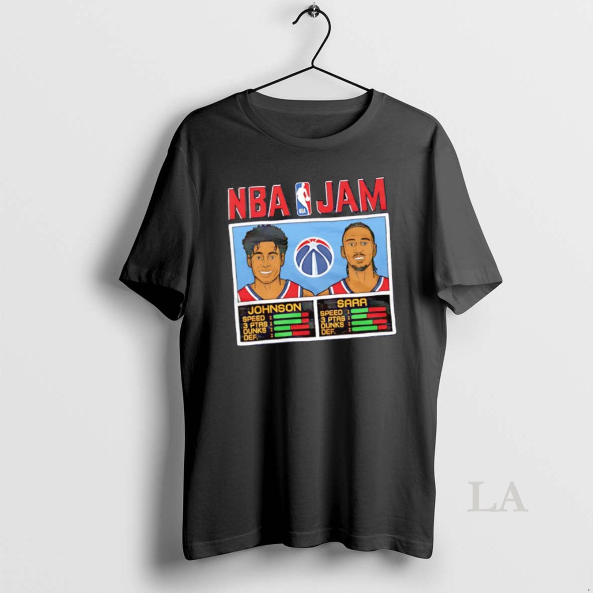 Original Nba Jam Cameron Johnson And Alex Sarr Washington Wizards Graphic T-Shirts, Hoodie, Sweatshirt | InkNestWear.com