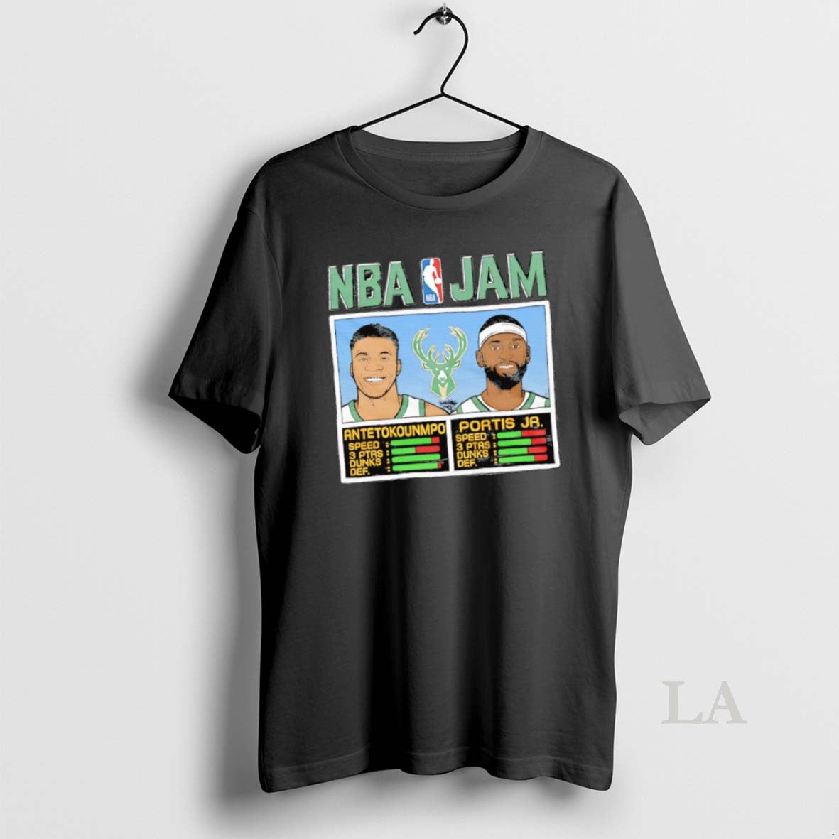 Original Nba Jam Giannis Antetokounmpo And Bobby Portis Jr T-Shirts, Hoodie, Sweatshirt | InkNestWear.com