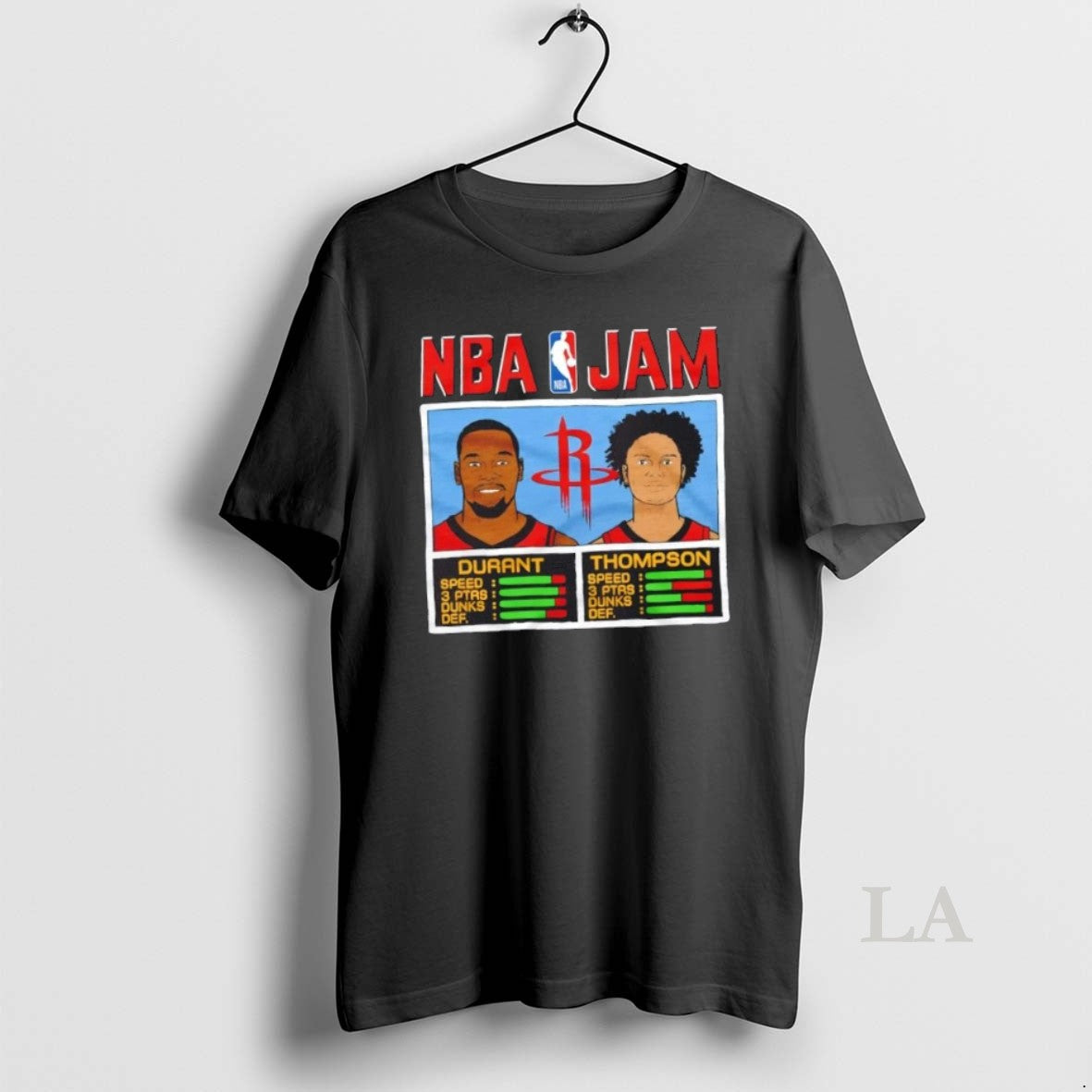 Original Nba Jam Houston Rockets Durant And Thompson T-Shirts, Hoodie, Sweatshirt | InkNestWear.com