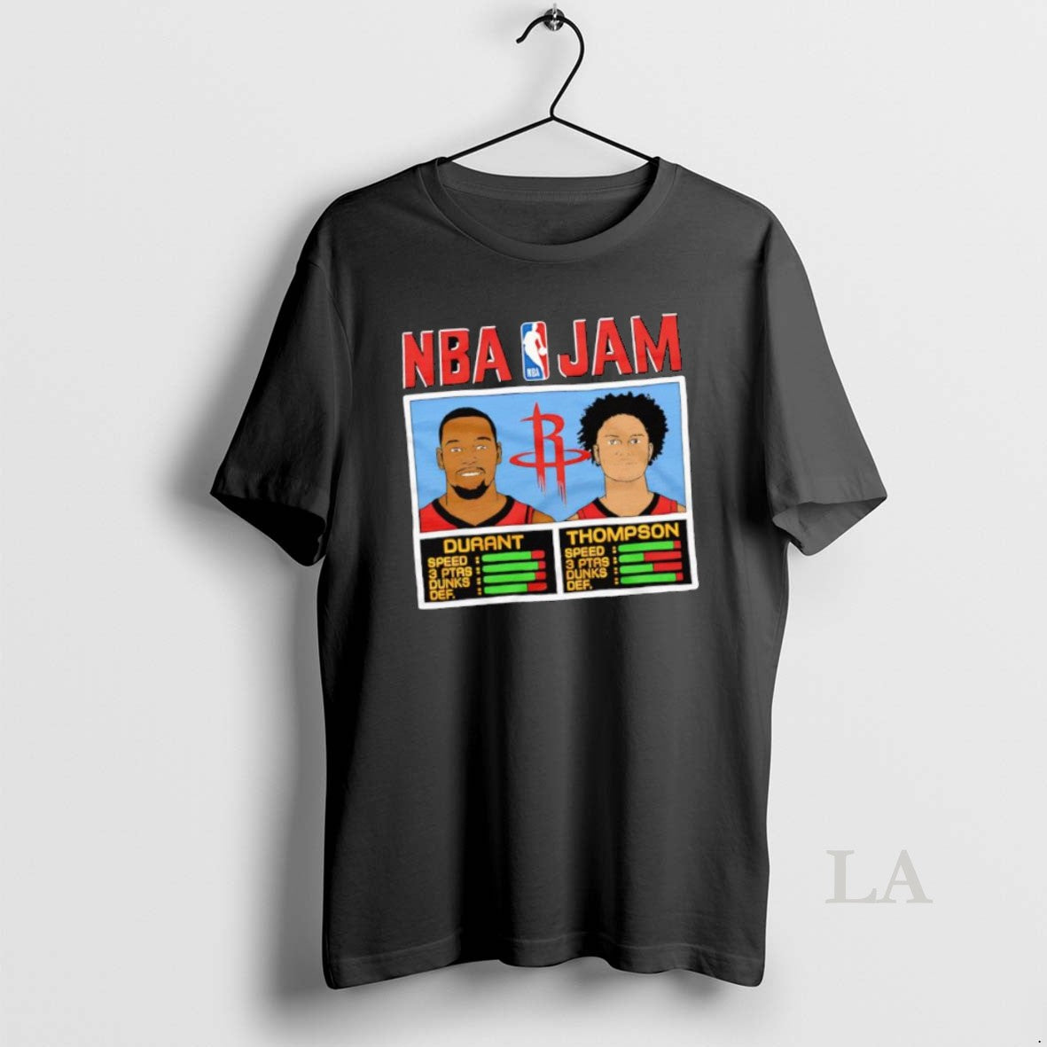 Original Nba Jam Kevin Durant And Klay Thompson Houston Rockets Graphic T-Shirts, Hoodie, Sweatshirt | InkNestWear.com