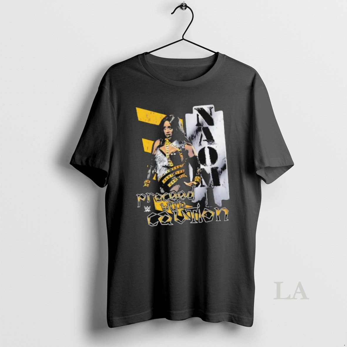 Original Naomi Proceed With Caution Womens World Champion T-Shirts, Hoodie, Sweatshirt | InkNestWear.com