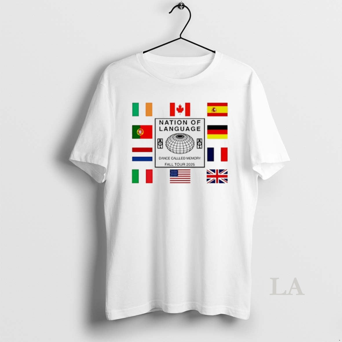 Original Nation Of Language 2025 World Tour Exclusive Flag T-Shirts, Hoodie, Sweatshirt | InkNestWear.com