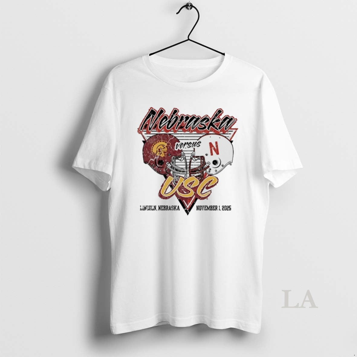 Original Nebraska Cornhuskers Vs Usc Trojans 2025 Football Helmet T-Shirts, Hoodie, Sweatshirt | InkNestWear.com