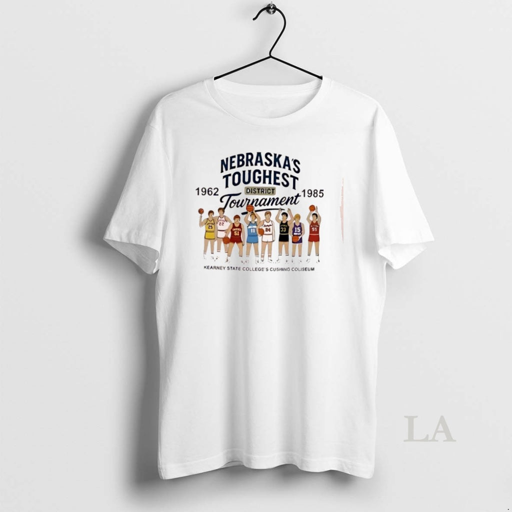 Original Nebraskas Toughest District Tournament Kearney State Colleges Cushing Coliseum 1962 1985 T-Shirts, Hoodie,...