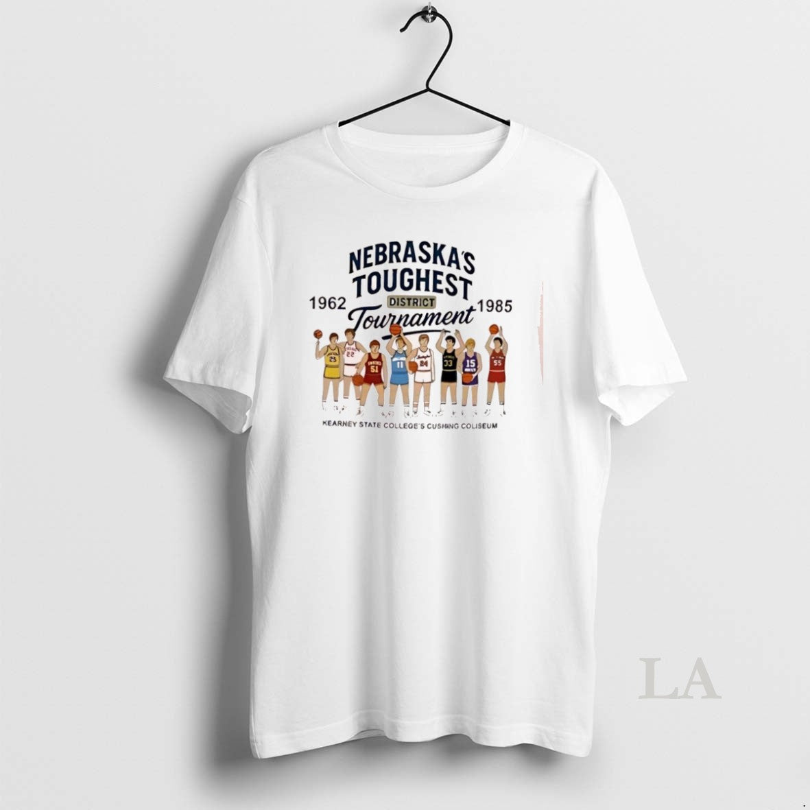 Original Nebraskas Toughest District Tournament Kearney State Colleges Cushing Coliseum 1962 1985 T-Shirts, Hoodie,...