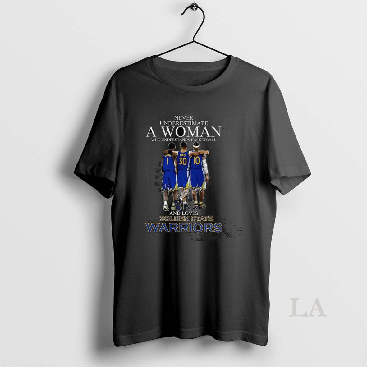 Original Never Underestimate A Woman Who Loves Golden State Warriors Signature T-Shirts, Hoodie, Sweatshirt | InkNestWear.com