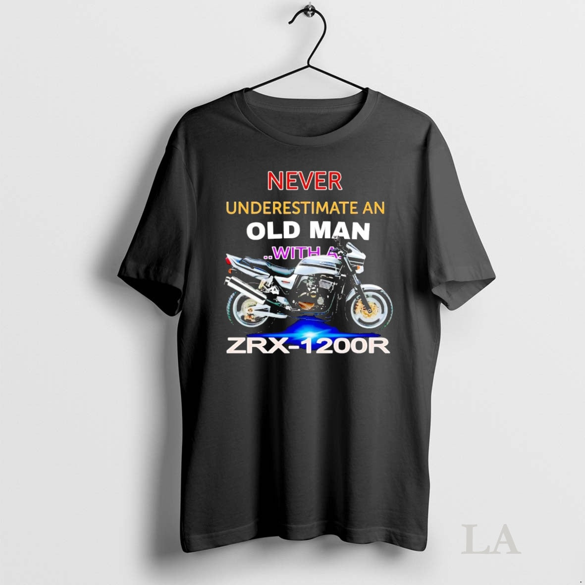 Original Never Underestimate An Old Man With A Zrx 1200r T-Shirts, Hoodie, Sweatshirt | InkNestWear.com