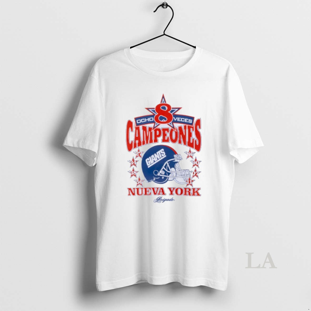 Original New York Giants Championship Ocho Veces Campeones Nueva York T-Shirts, Hoodie, Sweatshirt | InkNestWear.com
