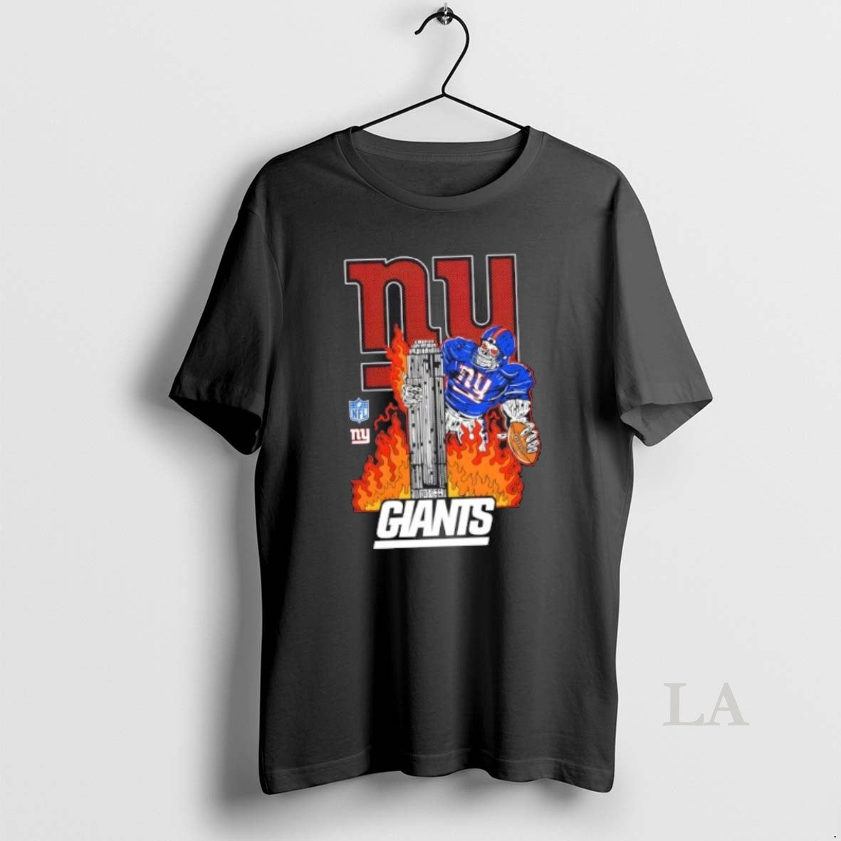 Original New York Giants Skyscraper Football Fire Graphic T-Shirts, Hoodie, Sweatshirt | InkNestWear.com