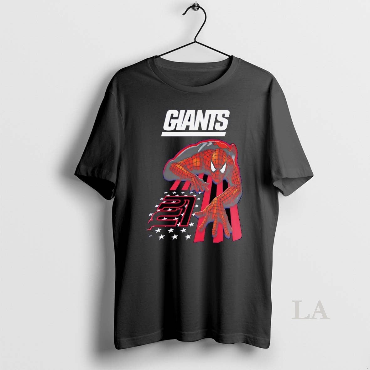 Original New York Giants Spiderman America Flag T-Shirts, Hoodie, Sweatshirt | InkNestWear.com