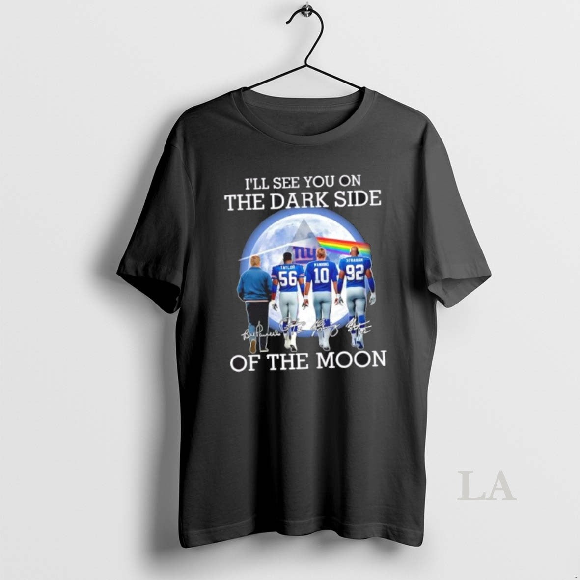 Original New York Giants Taylor And Legends Ill See You On The Dark Side Of T-Shirts, Hoodie, Sweatshirt | InkNestWear.com