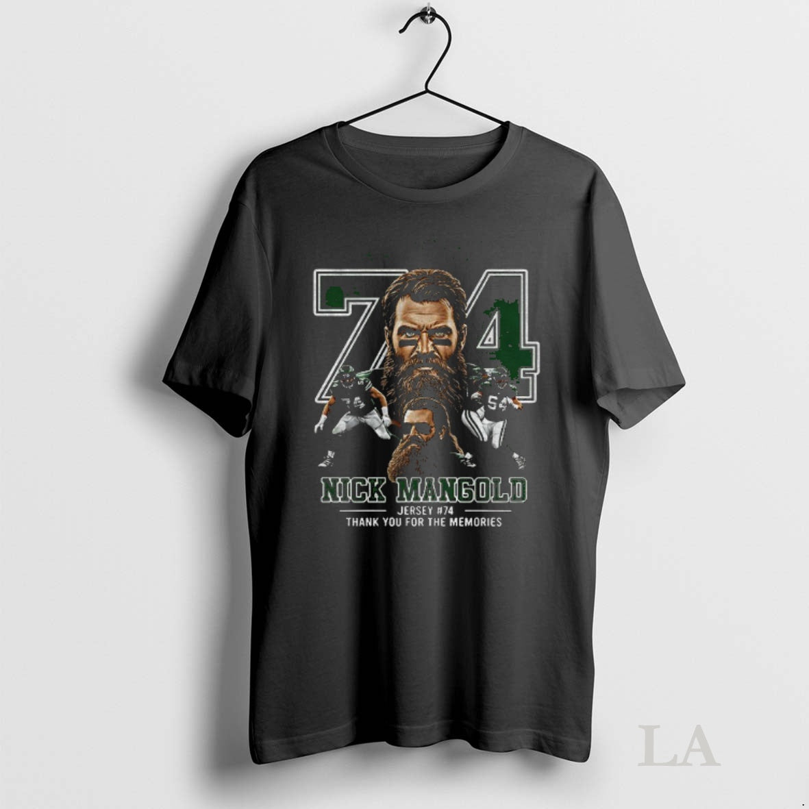 Original New York Jets 74 Nick Mangold Thank You For The Memories T-Shirts, Hoodie, Sweatshirt | InkNestWear.com