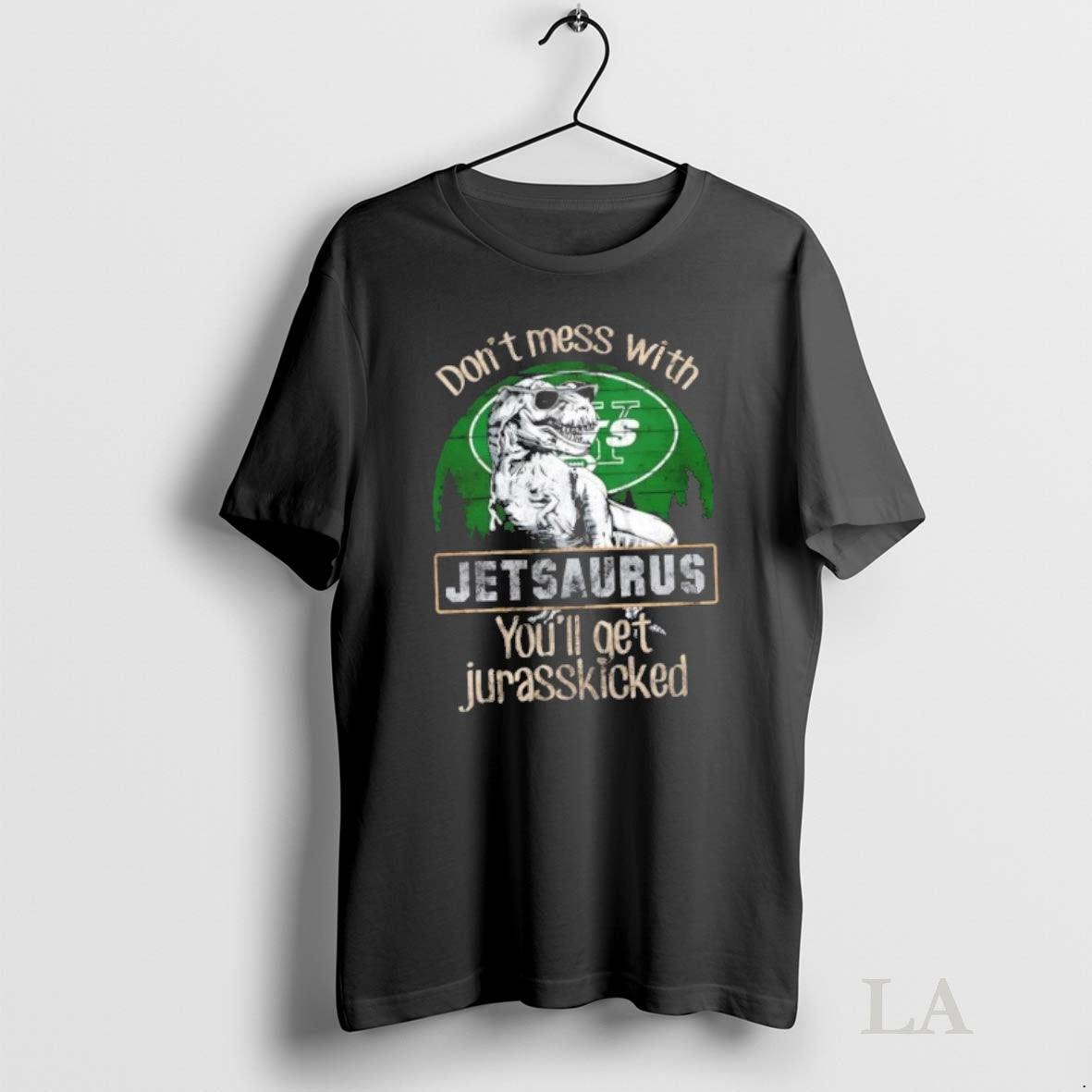 Original New York Jets Dont Mess With Jetsaurus Youll Get Jurasskicked T-Shirts, Hoodie, Sweatshirt | InkNestWear.com