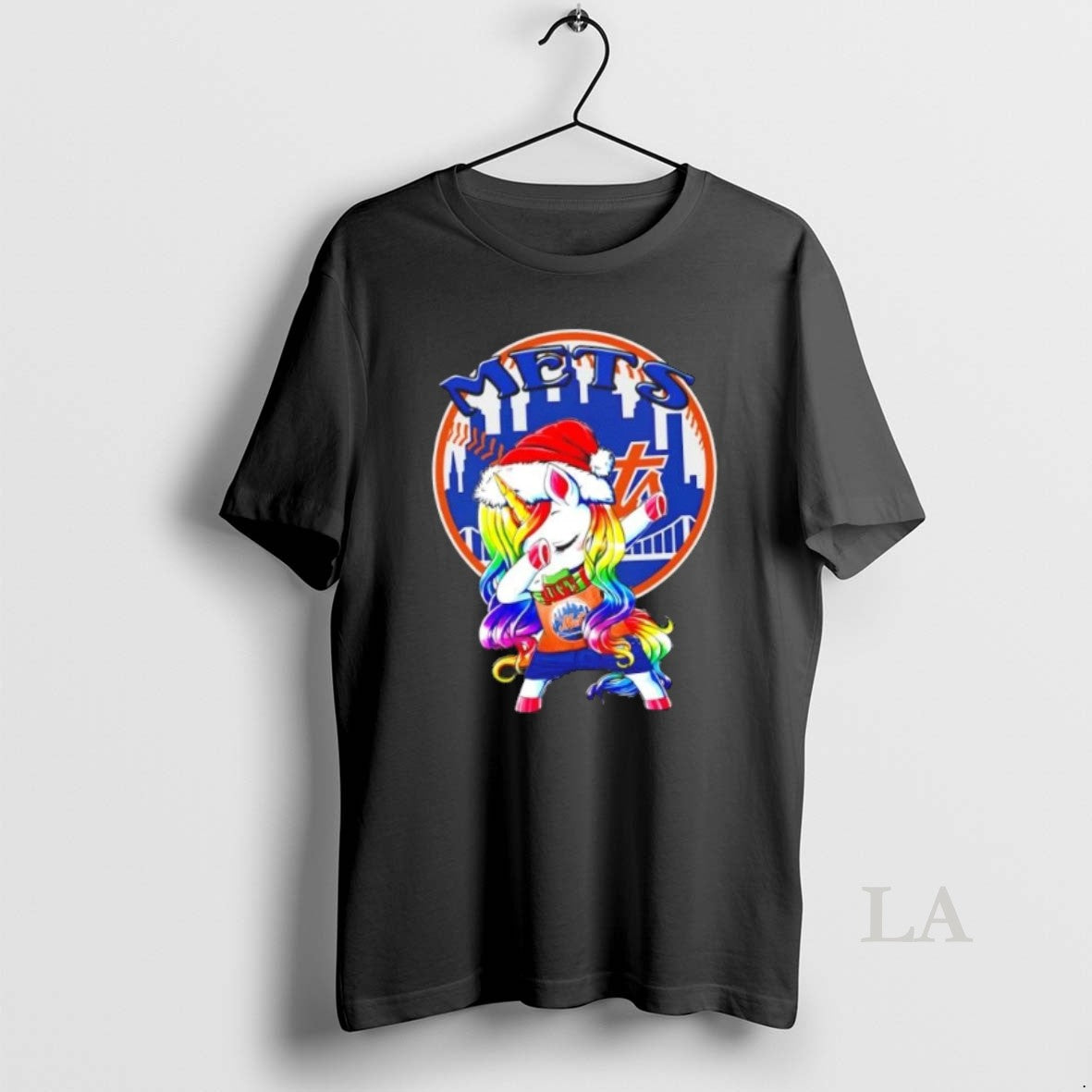Original New York Mets X Unicorn Santa Hat Dabbing Merry Christmas T-Shirts, Hoodie, Sweatshirt | InkNestWear.com
