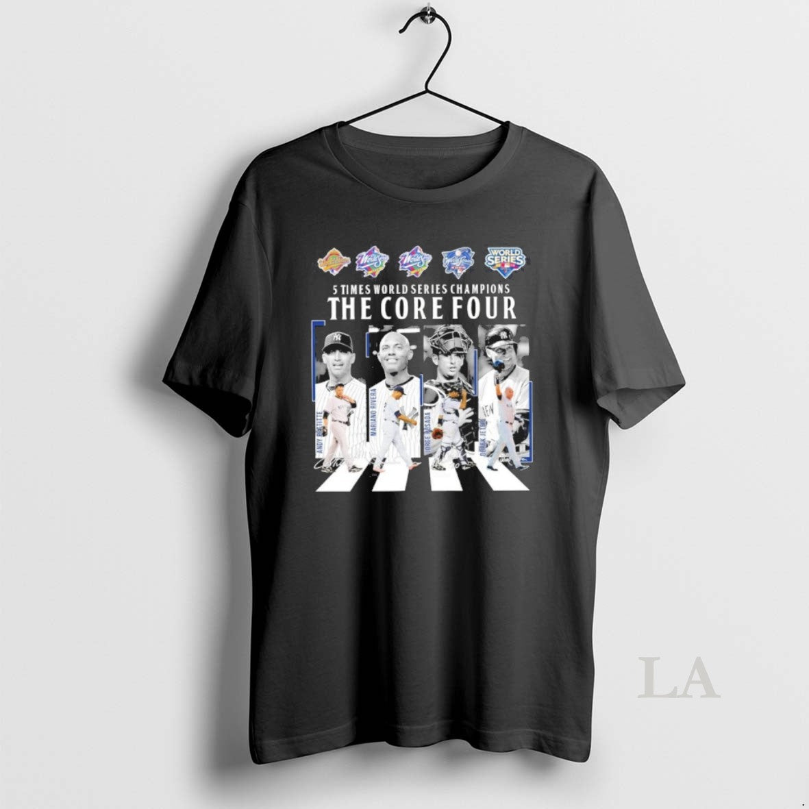 Original New York Yankees 5 Time World Series Champions The Core Four Abbey Road Signatures T-Shirts, Hoodie, Sweatshirt