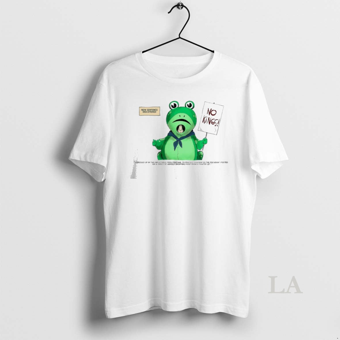 Original New Sentence Discovered No Kings Portland Frog T-Shirts, Hoodie, Sweatshirt