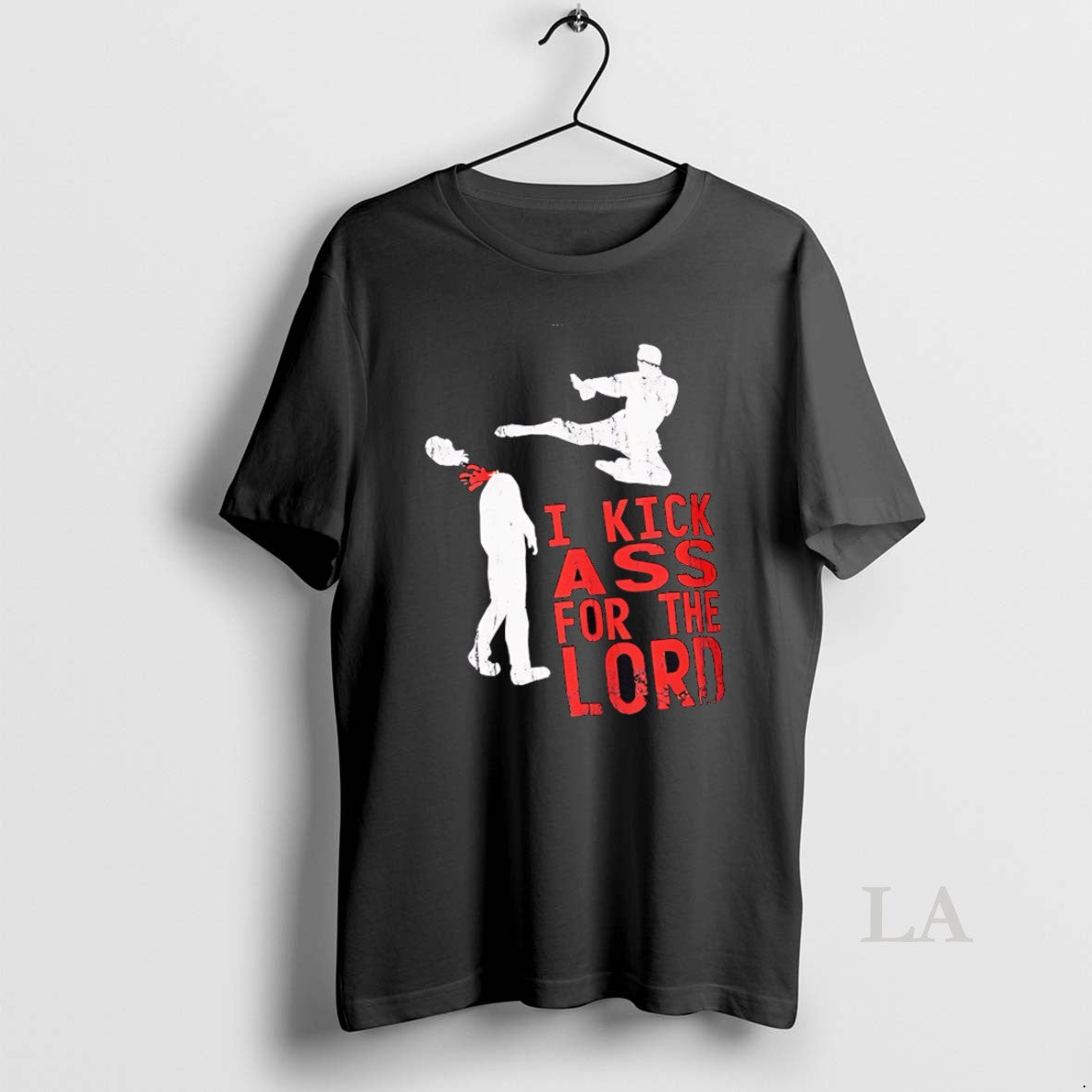 Original Nice I Kick Ass For The Lord Retro T-Shirts, Hoodie, Sweatshirt | InkNestWear.com