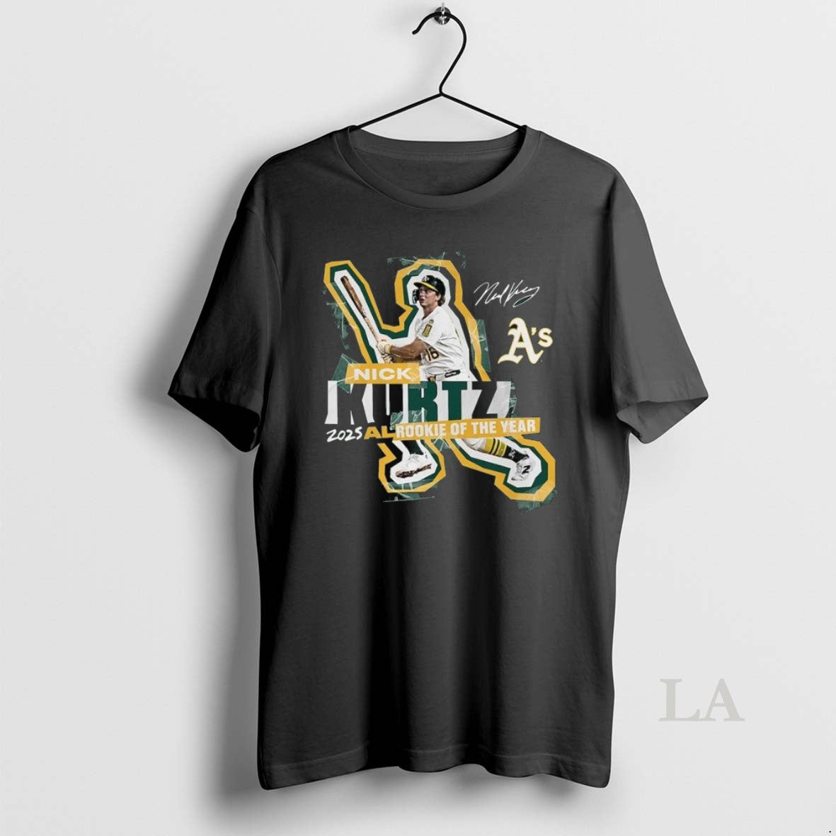 Original Nick Kurtz Athletics 2025 American League Rookie Of The Year T-Shirts, Hoodie, Sweatshirt | InkNestWear.com