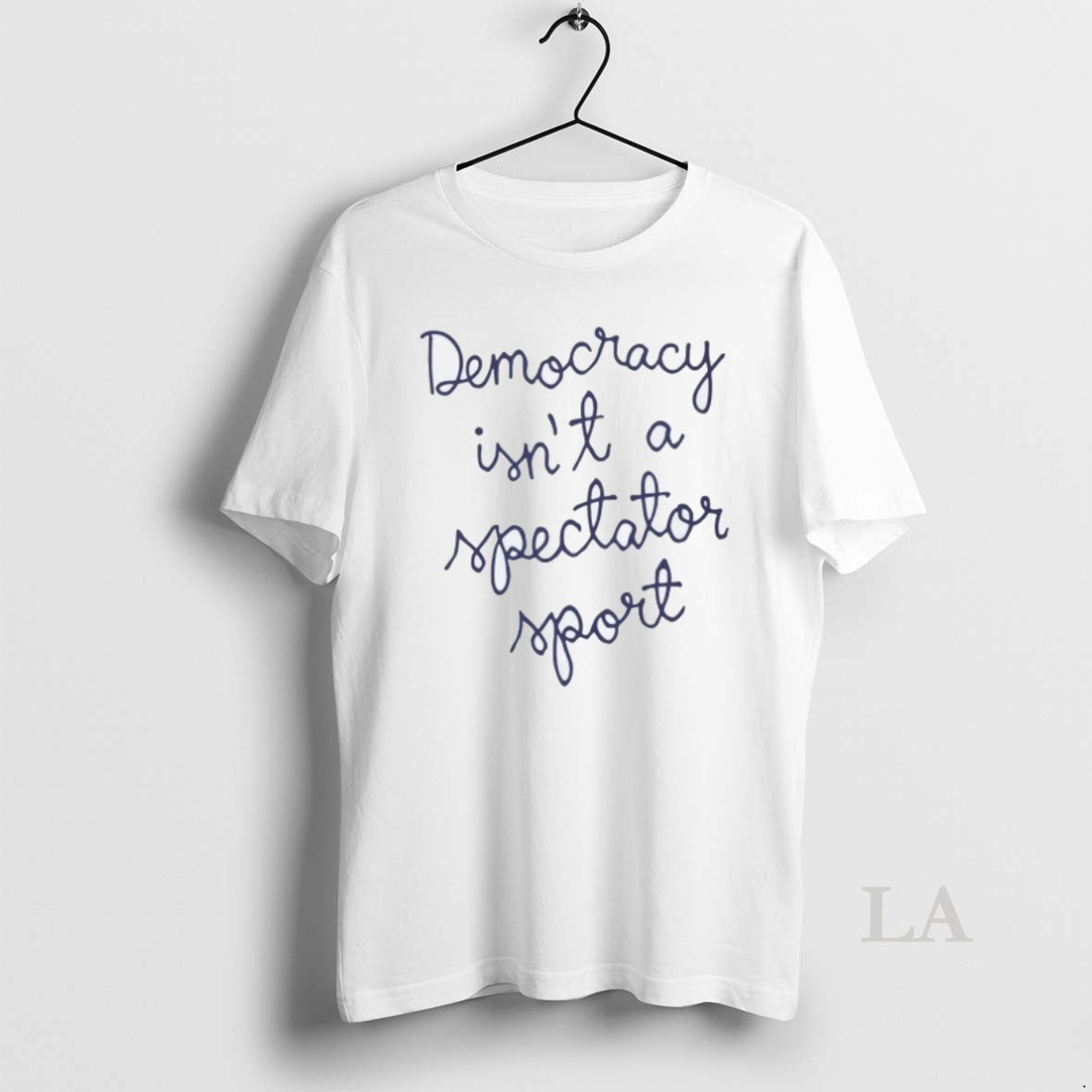 Original Nicole Wallace Democracy Is Not A Spectator Sport T-Shirts, Hoodie, Sweatshirt | InkNestWear.com