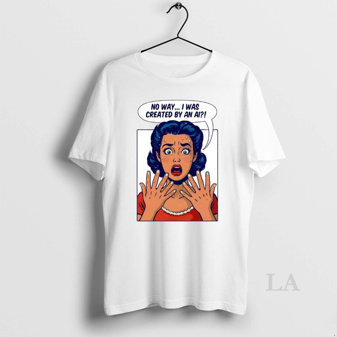 Original No Way I Was Created By An Ai T-Shirts, Hoodie, Sweatshirt | InkNestWear.com