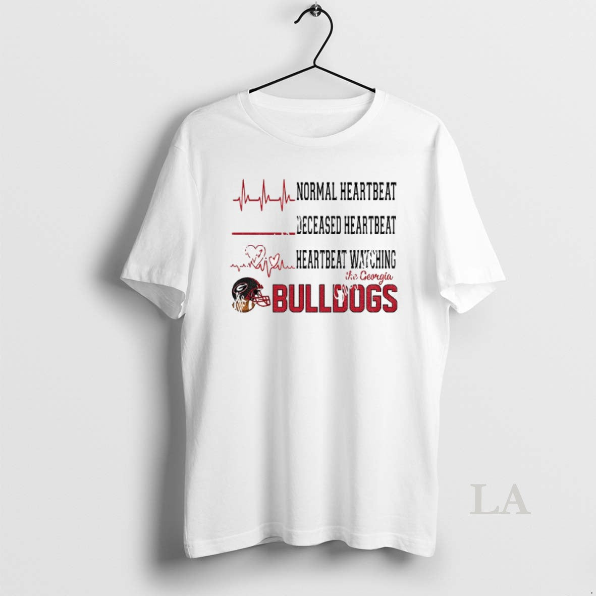 Original Normal Heartbeat Deceased Heartbeat Heartbeat Watching Georgia Bulldogs Football 2025 T-Shirts, Hoodie, Sweatshirt