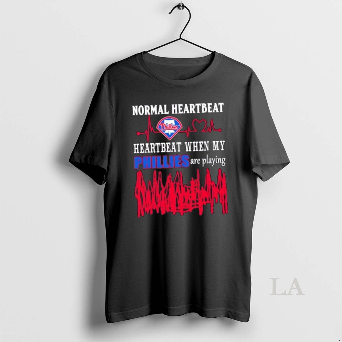 Original Normal Heartbeat Heartbeat When My Philadelphia Phillies Baseball Are Playing T-Shirts, Hoodie, Sweatshirt