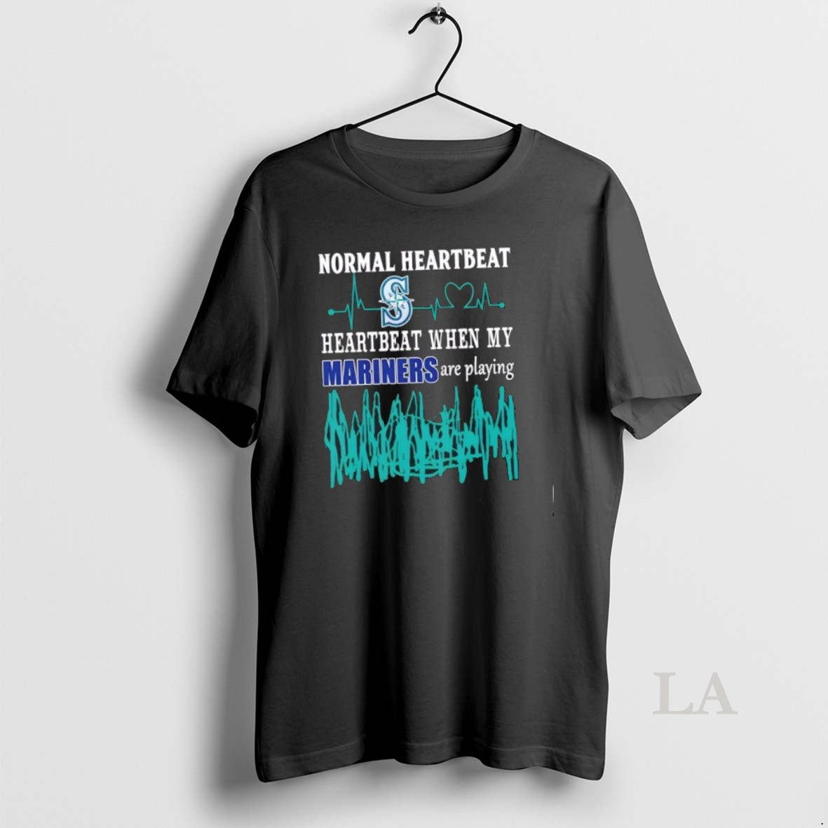 Original Normal Heartbeat Heartbeat When My Seattle Mariners Baseball Are Playing T-Shirts, Hoodie, Sweatshirt