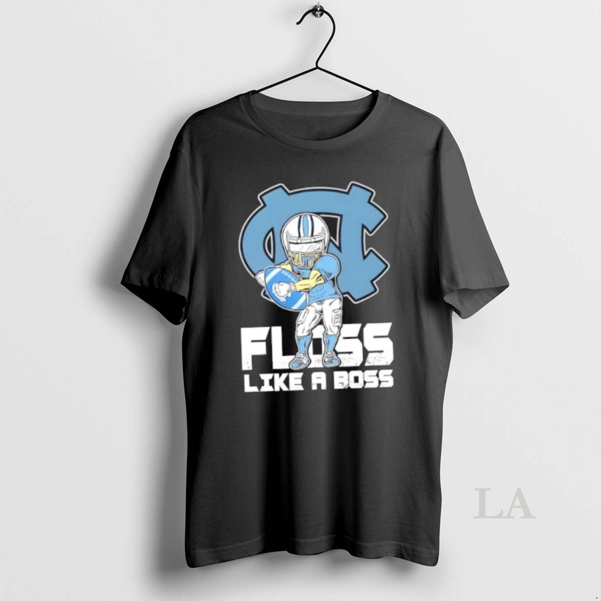 Original North Carolina Tar Heels Football Floss Like A Boss T-Shirts, Hoodie, Sweatshirt | InkNestWear.com