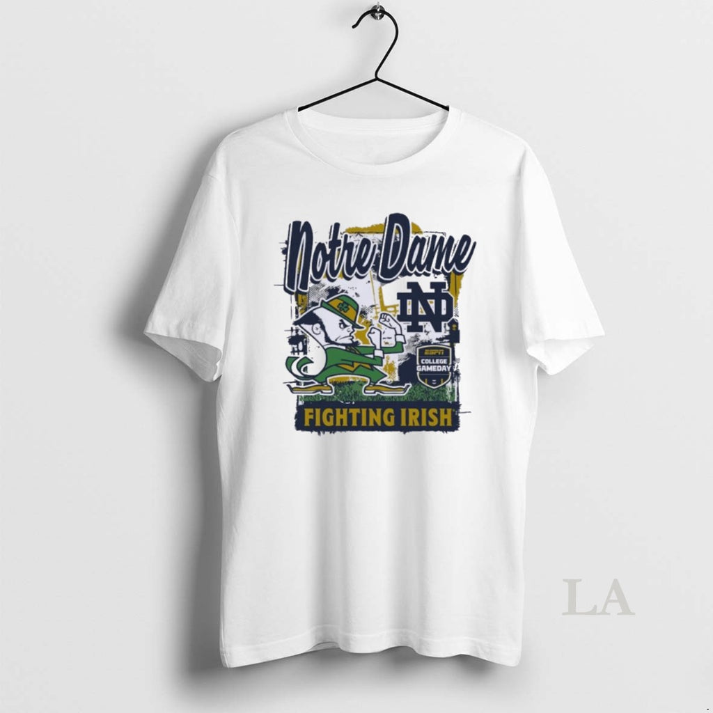 Original Notre Dame Football 2025 College Gameday Mascot Runner T-Shirts, Hoodie, Sweatshirt | InkNestWear.com
