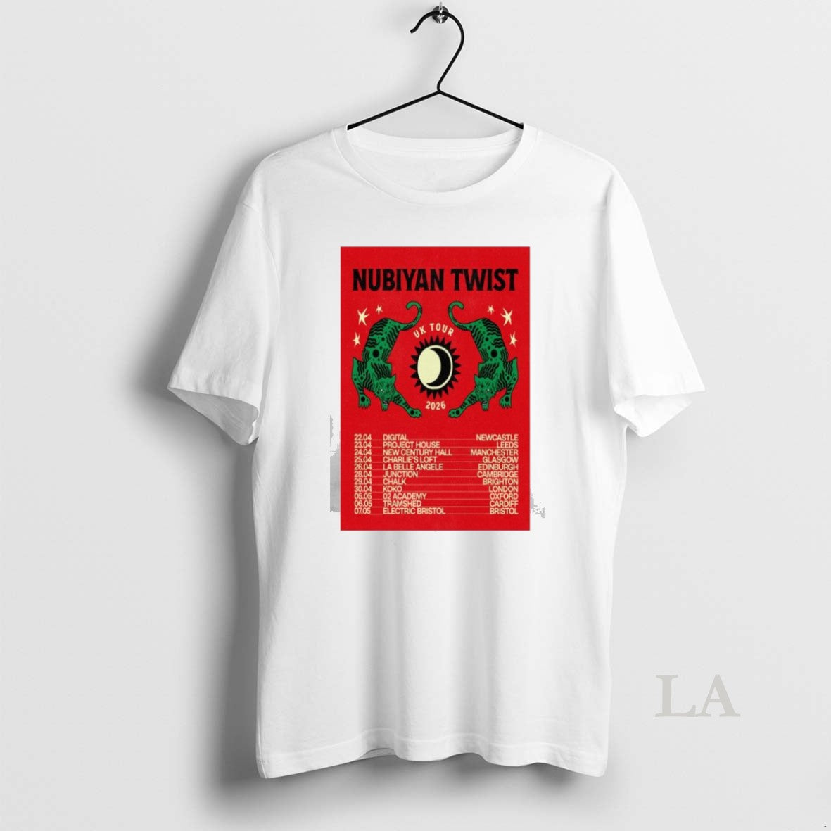 Original Nubiyan Twist Uk Tour 2026 T-Shirts, Hoodie, Sweatshirt | InkNestWear.com