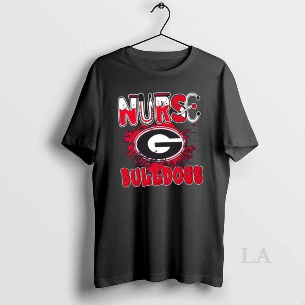 Original Nurse X Georgia Bulldogs Football T-Shirts, Hoodie, Sweatshirt | InkNestWear.com